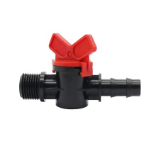 Hot Sale Plastic 20mm Barb Lock Mini Irrigation Valve for Drip Tape